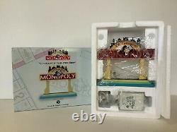 FULL SET Department 56 Monopoly City Lights Set with Bank and Trust and Sign