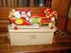 Fanny Farmer Old Time Candies Santa & Reindeer Sleigh And Orig. Box