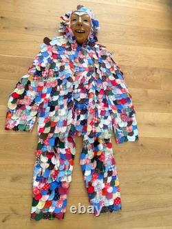 Fasnet, carnival, wooden mask, larva, Bäs, VSAN, Gengenbach, Spättle, excellent condition
