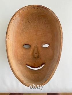 Fasnet, carnival, wooden mask, larva, Bäs, VSAN, Gengenbach, Spättle, excellent condition