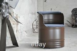 Fass Sessel Stuhl aus 200 Liter Neu Fass Oelfass Farbe nach Wahl
