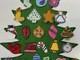 Felt & Sequins 36 Advent Calendar Christmas Tree From Sultana Kit Vintage 70's