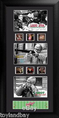 Film Cell Genuine 35mm Framed & Matted A Christmas Story Picture Trio USFC6194