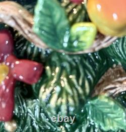 Fitz & Floyd 12 Days Christmas Eleven Drummers Drumming Large Cookie Jar Rare