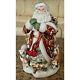 Fitz & Floyd Classics Winter Holiday Santa Claus Cookie Jar