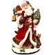 Fitz & Floyd Stately, Stunning Renaissance Holiday 19 Santa Claus Figurine-mint