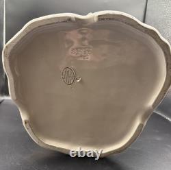 Fitz and Floyd 16 Santa withToy Bag Large Christmas Centerpiece Ceramic Vase 1987