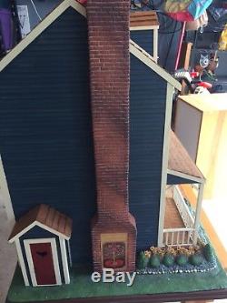 Franklin Mint Heartland Hollow Collectible Dollhouse, Charles Wysocki