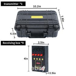 Free Ship From USA 36 Cues Fireworks Firing System 500M ABS Waterproof Control