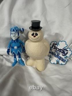 Frosty The Snowman & Jack Frost Forever Fun VintageSet. Withhat. Used. See Details