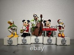 Full Set 5 Hallmark Disney Wireless Band Mickey Minnie Donald Goofy Daisy 2013