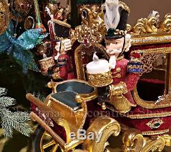 GIFTS OF CHRISTMAS NUTCRACKER Carriage 28-928548 Katherine's Collection BLING