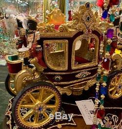 GIFTS OF CHRISTMAS NUTCRACKER Carriage 28-928548 Katherine's Collection BLING