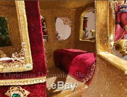 GIFTS OF CHRISTMAS NUTCRACKER Carriage 28-928548 Katherine's Collection BLING