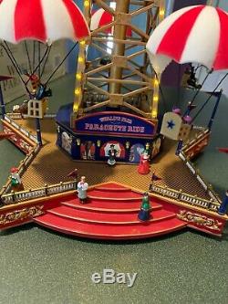 GUC Mr. Christmas Gold Label World's Fair Parachute Ride Lights/music/movement