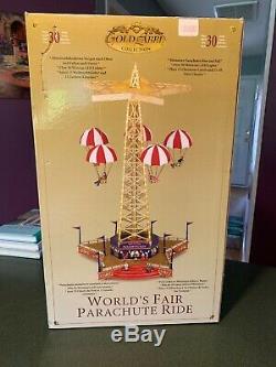 GUC Mr. Christmas Gold Label World's Fair Parachute Ride Lights/music/movement