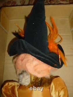 Gathered Traditions Lucille Witch Halloween Joe Spencer HTF Vintage Lucille