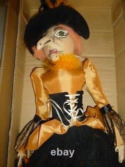 Gathered Traditions Lucille Witch Halloween Joe Spencer HTF Vintage Lucille