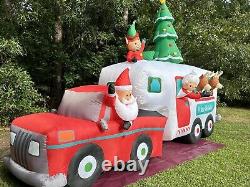 Gemmy 16' Long 5th Wheel Camper Lighted Christmas Prototype inflatable Airblown