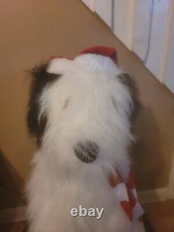 Gemmy 3ft Animated Christmas Sheepdog