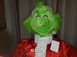 Gemmy Christmas 2004 Animated 5ft Tall Singing Dancing Karaoke Life Size Grinch