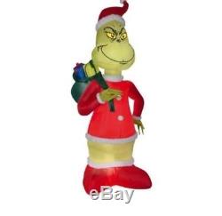 Gemmy Christmas airblown inflatable 8' Grinch New for 2017