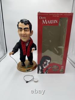 Gemmy Dean Martin Animated Singing Figure Let it Snow Winter Wonderland Read