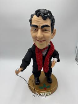 Gemmy Dean Martin Animated Singing Figure Let it Snow Winter Wonderland Read
