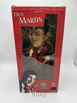Gemmy Dean Martin Animated Singing Figure Let it Snow Winter Wonderland Read