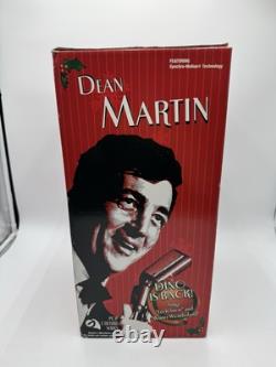 Gemmy Dean Martin Animated Singing Figure Let it Snow Winter Wonderland Read