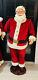 Gemmy Life Size Animated Singing Dancing Mr Claus Santa Karaoke With Mic! Works