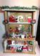 German Christmas Market Stall Diorama Artisan Doll House Size Miniature Ooak
