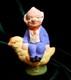 German Easter Foxy Grandpa On Chick Candy Container 5, Germany, C. 1930's