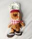 Gingerbread Boy Chef Doll Door Knob Hanger Plush Figure Holiday Christmas Decor