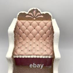 Gingerbread Santa's Sleigh Pink & Brown Large NEW