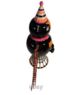 Glitterville Dept 56 Halloween Spider Beverage Dispenser Including Votives withBox