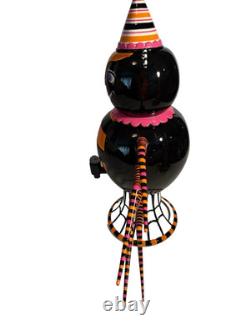 Glitterville Dept 56 Halloween Spider Beverage Dispenser Including Votives withBox