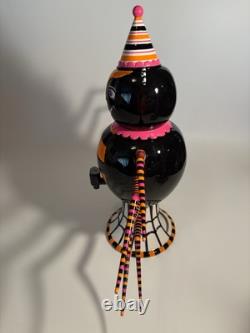 Glitterville Dept 56 Halloween Spider Beverage Dispenser Including Votives withBox