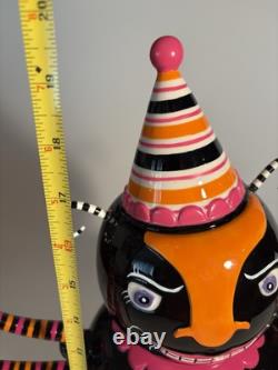 Glitterville Dept 56 Halloween Spider Beverage Dispenser Including Votives withBox