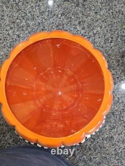 Glitterville Punchie Punch Bowl Jack-o-lantern Halloween Pumpkin Department 56 Glitterville Punchie Punch Bowl Jack-o-lantern Halloween Pumpkin Department 56