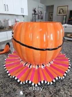 Glitterville Punchie Punch Bowl Jack-o-lantern Halloween Pumpkin Department 56 Glitterville Punchie Punch Bowl Jack-o-lantern Halloween Pumpkin Department 56