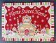 Glitterville Vintage Home Sweet Home Rug