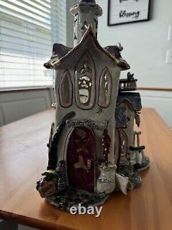 God's House By Blue Sky Clayworks Heather Goldminc Tea Light Candle Holder Rare