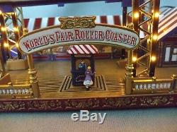 Gold Label 79811 Worlds fair Roller Coaster/Box Christmas music lights