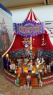 Gold Label Collection Mr. Christmas Inc. Animated World's Fair Big Top 2004
