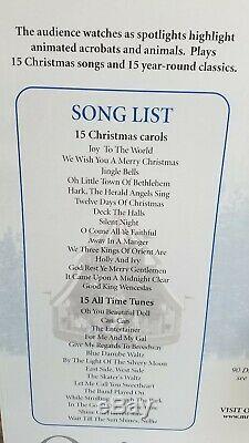 Gold Label Collection Mr. Christmas Inc. Animated World's Fair Big Top 2004