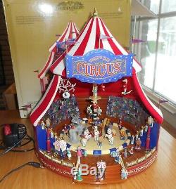 Gold Label Collection Mr. Christmas Inc. Animated World's Fair Big Top 2004 Vguc