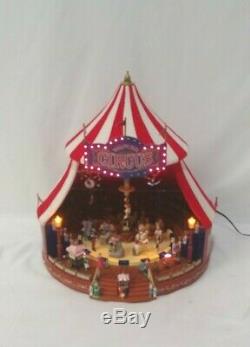 Gold Label Collection Mr. Christmas Inc. Animated World's Fair Big Top 2004 Vguc