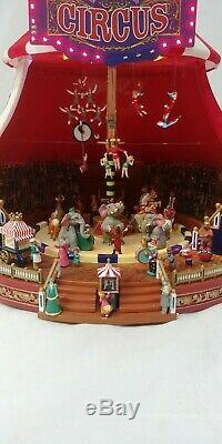 Gold Label Collection Mr. Christmas Inc. Animated World's Fair Big Top 2004 Vguc