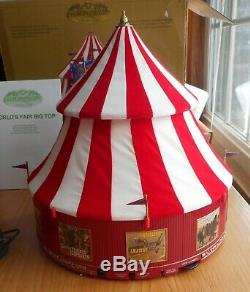 Gold Label Collection Mr. Christmas Inc. Animated World's Fair Big Top 2004 Vguc